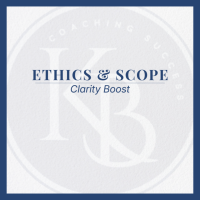 Clarity Boost: Ethics & Scope