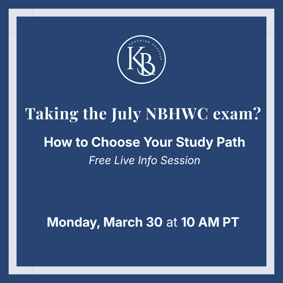 Info session